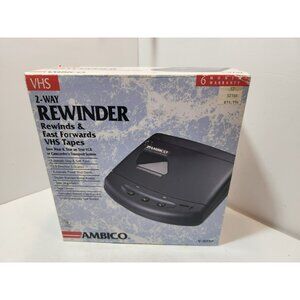 Ambico VHS Two Way Rewinder V -0759 NIB